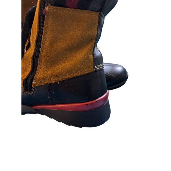 Cougar Totem Women’s Brown Waterproof Duck Boots Oak Leather Rubber Size 7M - Picture 8 of 8